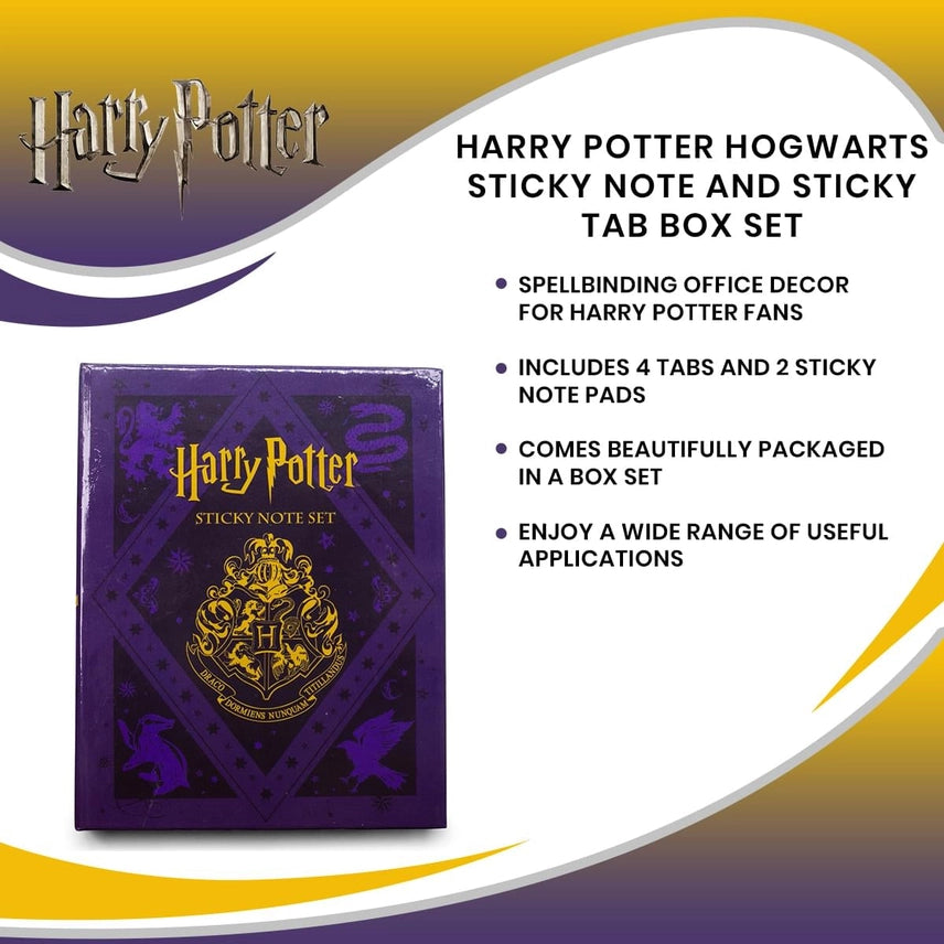 E Prize - Harry Potter Hogwarts Sticky Note and Sticky Tab Box Set