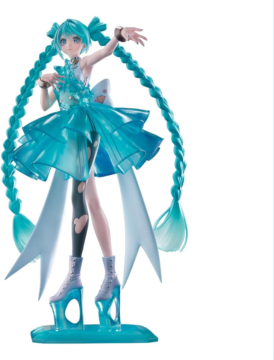 A Prize - Banpresto - Vocaloid - Hatsune Miku - Clearluxe Emerald Gem Evolve Figure (Prize Only)