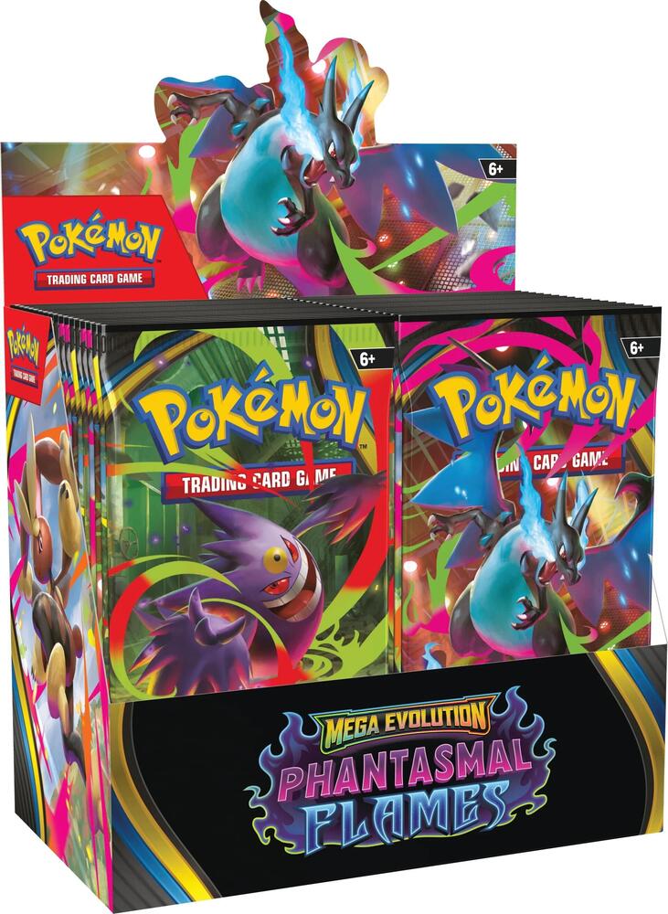 Pokemon Phantasmal Flames Booster Box (ME02) (Presale)