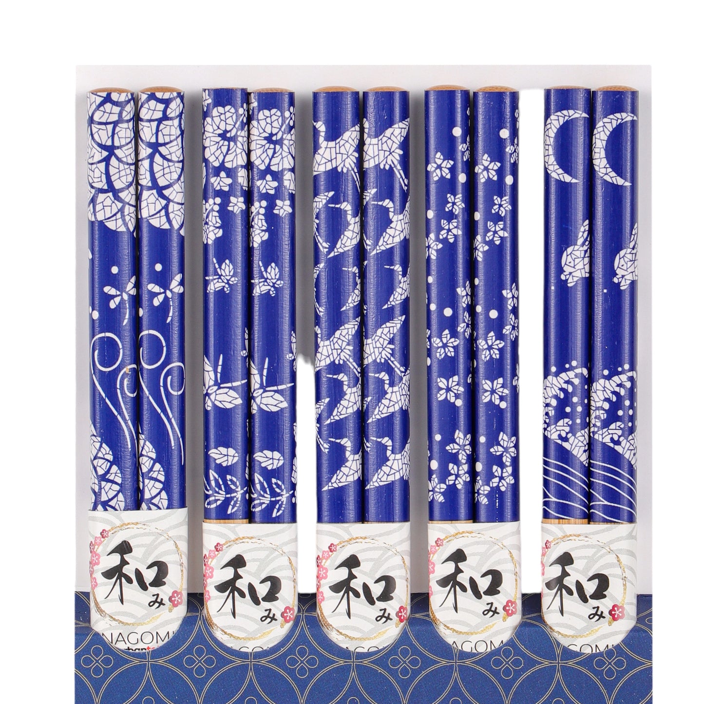 E Prize - 5 Piece Chopsticks Set Japan Symbolic Animals