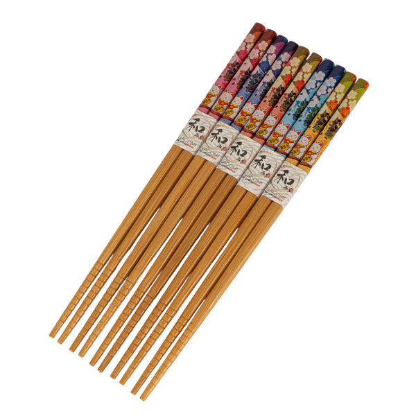 E Prize - 5 Piece Chopsticks Set Sakura