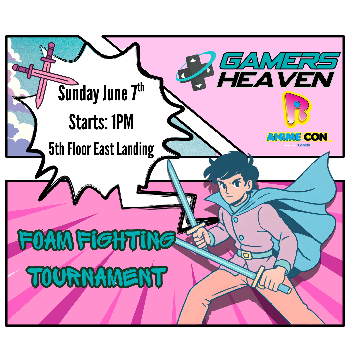 Sunday Foam Fighting Tournament