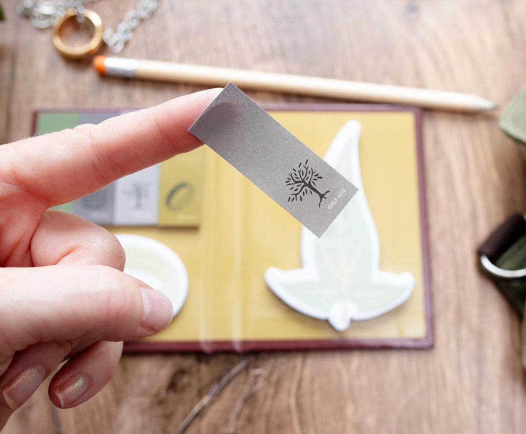 E Prize - Lotr Gondor Elven Text Sticky Note and Tab Set