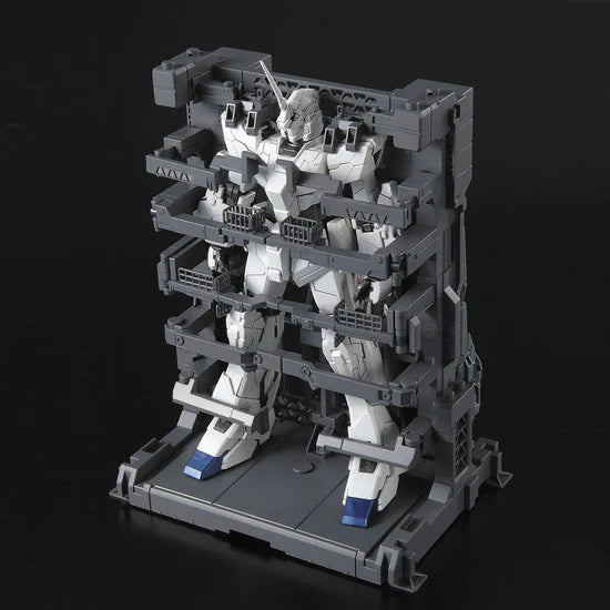 MG Unicorn Gundam HD Color + MS Cage  1/100 Scale Model Kit