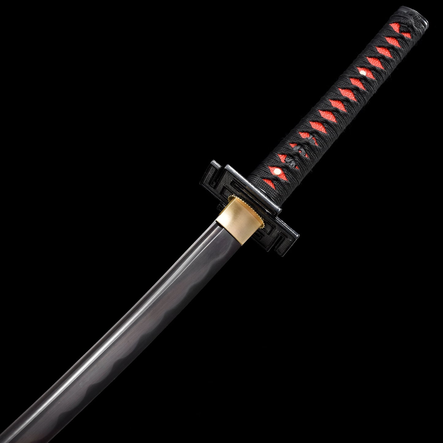 Bleach Kurosaki Ichigo Bankai Tensa Zangetsu  Katana Sword, Carbon Steel