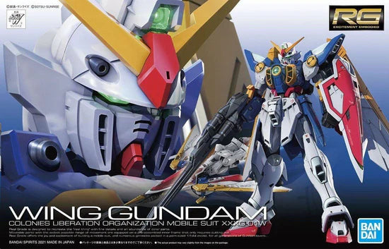 Gundam Wing RG RG 20 Wing Gundam EW 1/144 Scale Model Kit