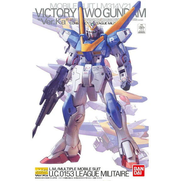 Victory Gundam V2 Gundam (Ver. Ka) Bandai MG 1/100 Scale Model Kit