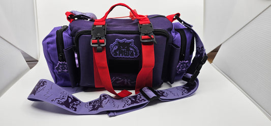 SHWA -  Gengar Mini Duffle with Strap & PATCHES! (Pre-Order)
