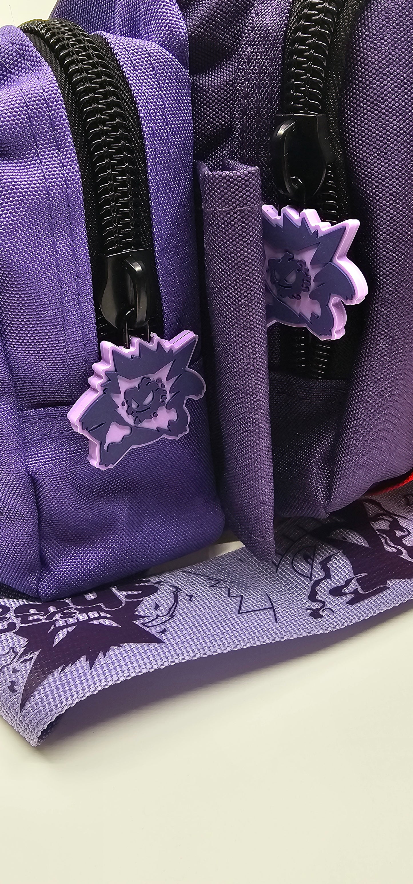SHWA -  Gengar Mini Duffle with Strap!  Includes BOTH Patches (Pre-Order)