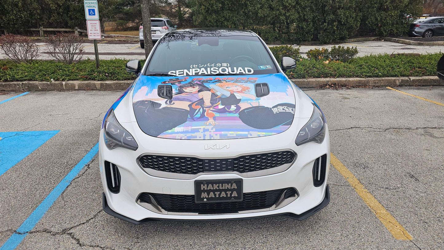 2022 Kia Stinger GT2 w/Suede Package & Gamers Heaven Itasha (EMAIL FOR PRICING)