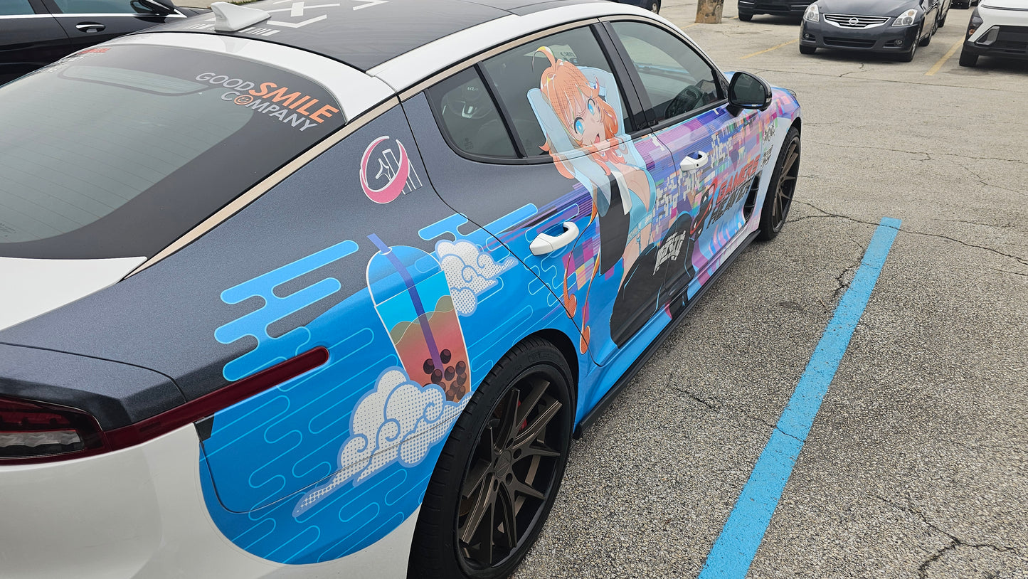 2022 Kia Stinger GT2 w/Suede Package & Gamers Heaven Itasha (EMAIL FOR PRICING)