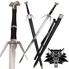GERALT OF RIVIA'S STEEL Silver SWORD