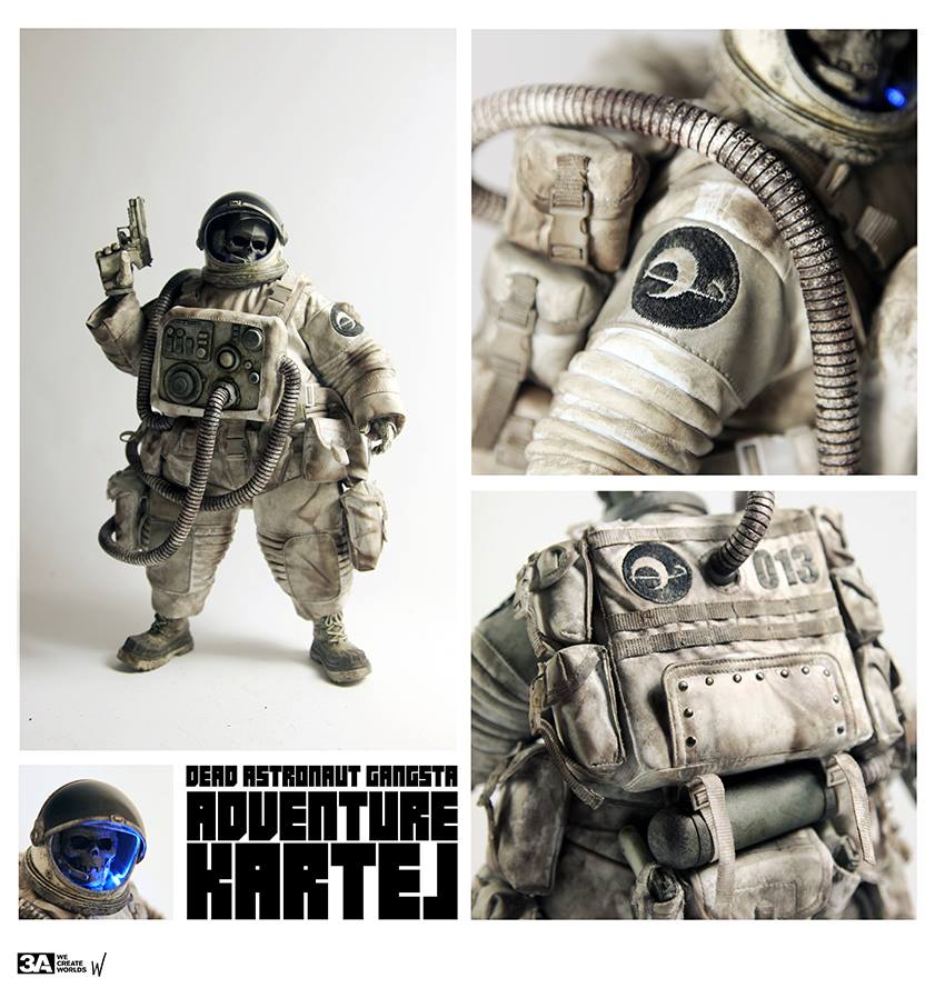 Ashley Wood 3A ThreeA Adventure Kartel Dead Astronaut Gangsta White  - Supports LloydsFault