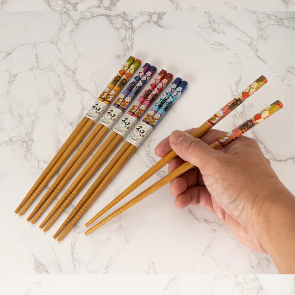 E Prize - 5 Piece Chopsticks Set Sakura