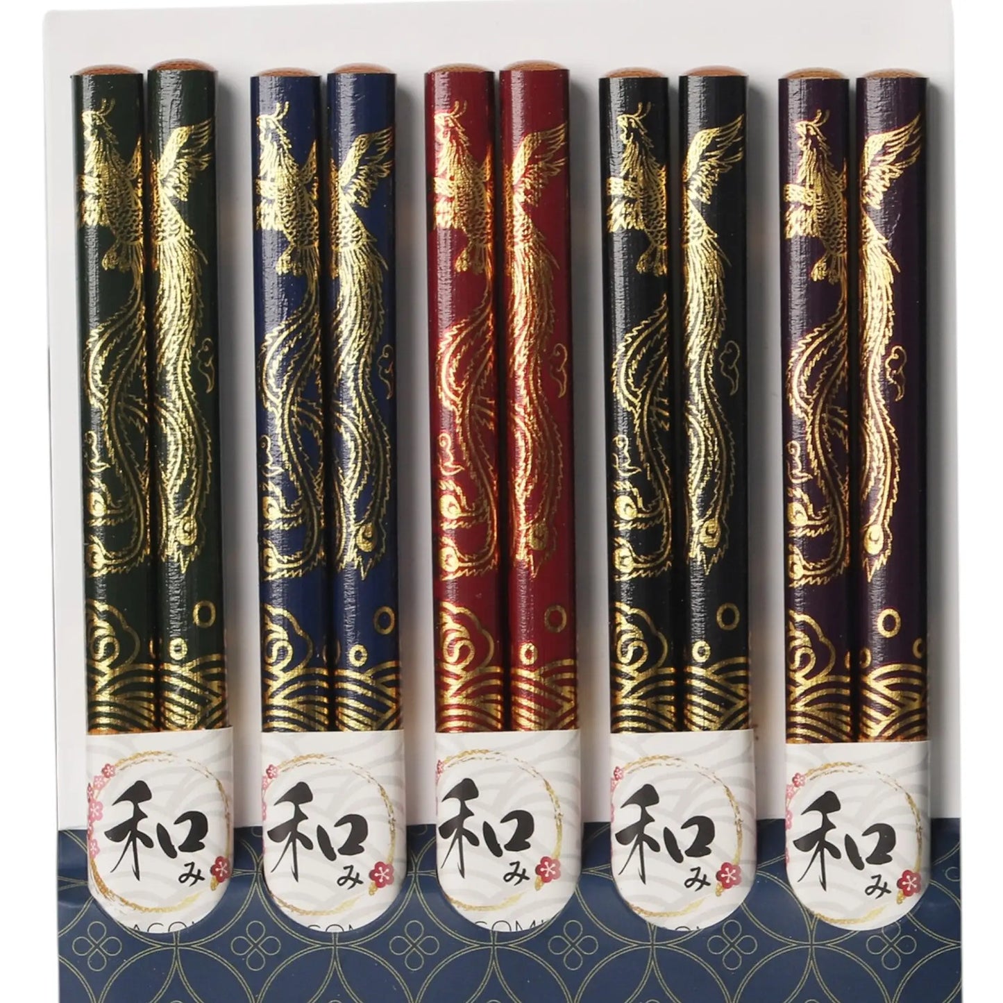 E Prize - 5 Piece Chopsticks Set Phoenix