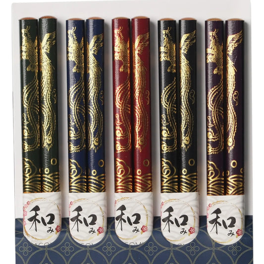 E Prize - 5 Piece Chopsticks Set Phoenix