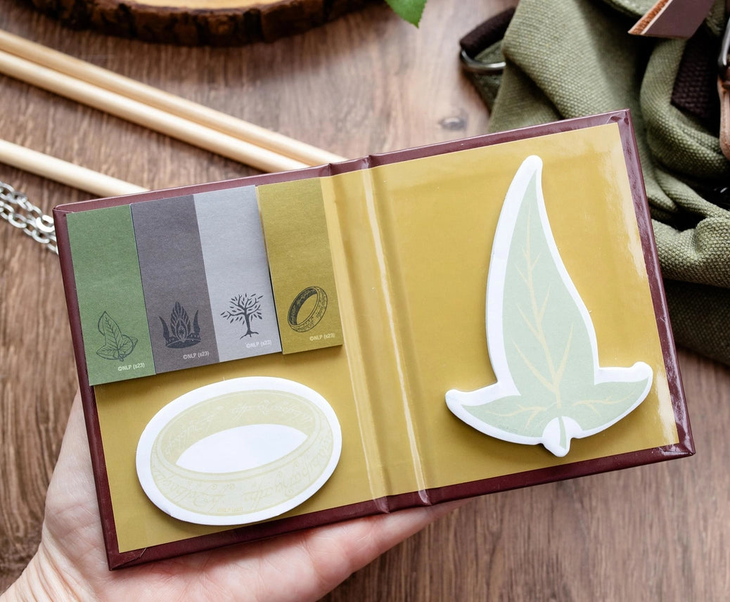 E Prize - Lotr Gondor Elven Text Sticky Note and Tab Set