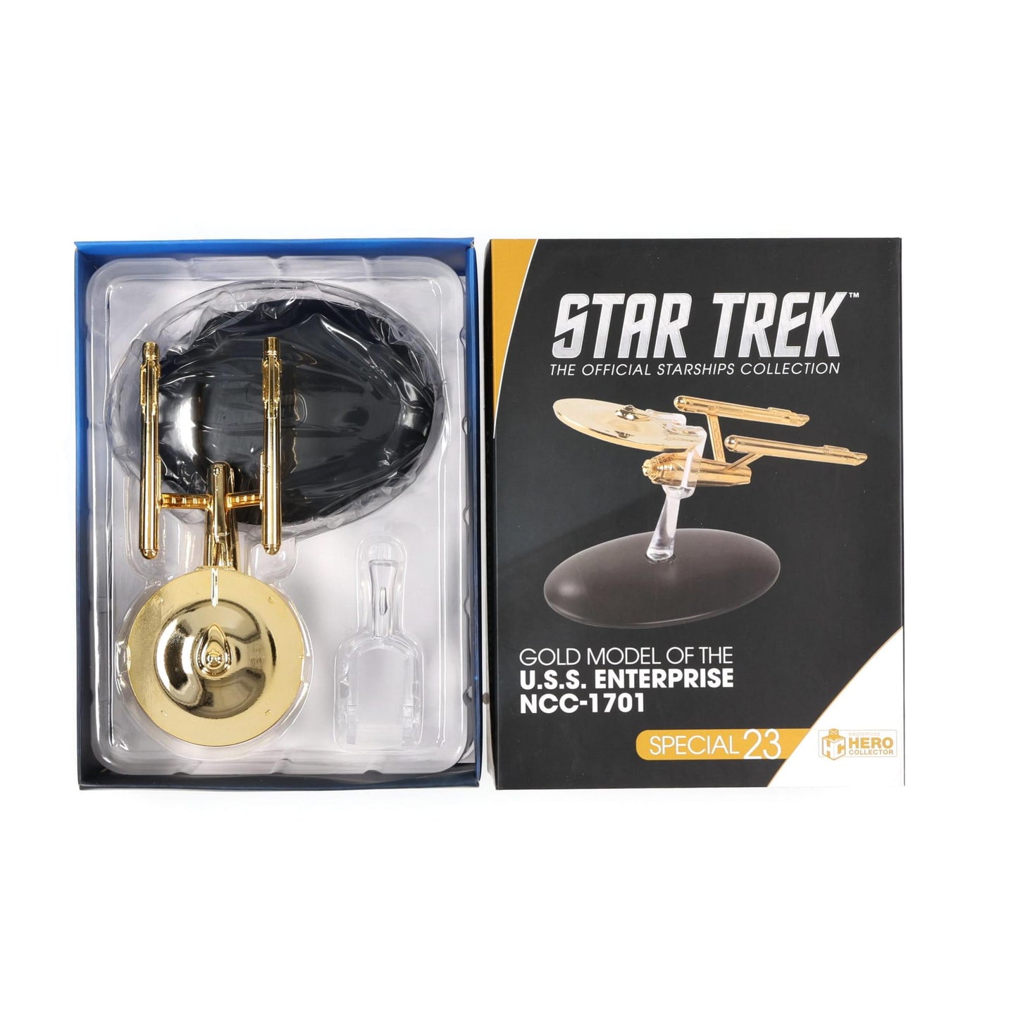 B Prize - Star Trek Ship Replica | Gold Plated Enterprise