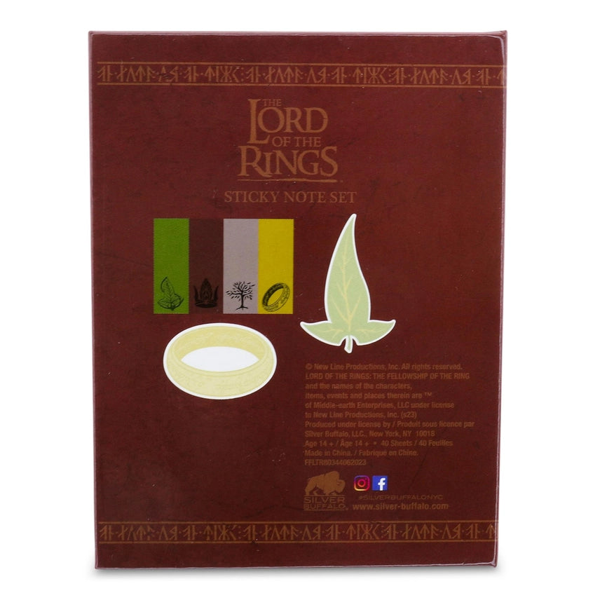 E Prize - Lotr Gondor Elven Text Sticky Note and Tab Set