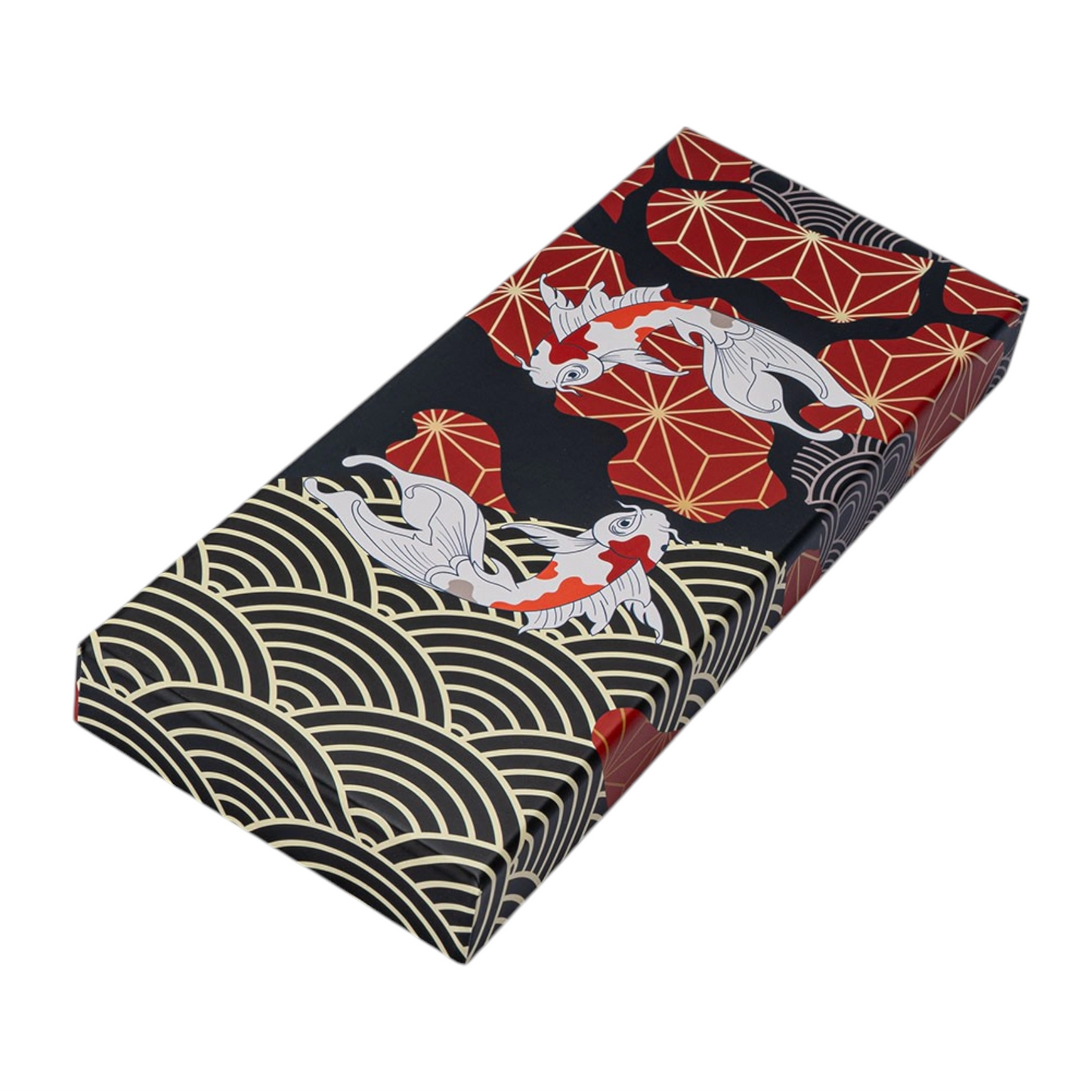 D Prize - Japanese Koi Fish 2 Pair Chopsticks and Rests Set