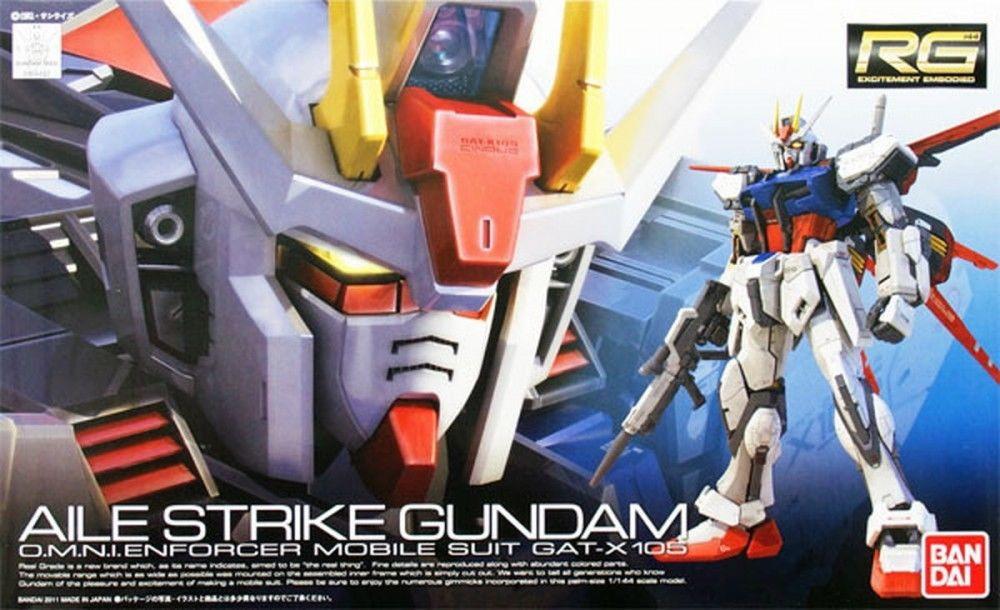B Prize -	RG 1/144 #03 Aile Strike Gundam