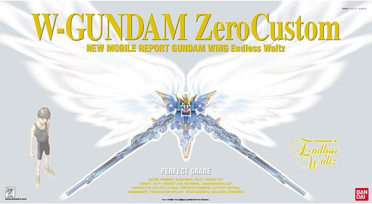 Wing Gundam Zero (EW), Gundam Wing: Endless Waltz, Bandai PG 1/60 Model Kit PERFECT GRADE