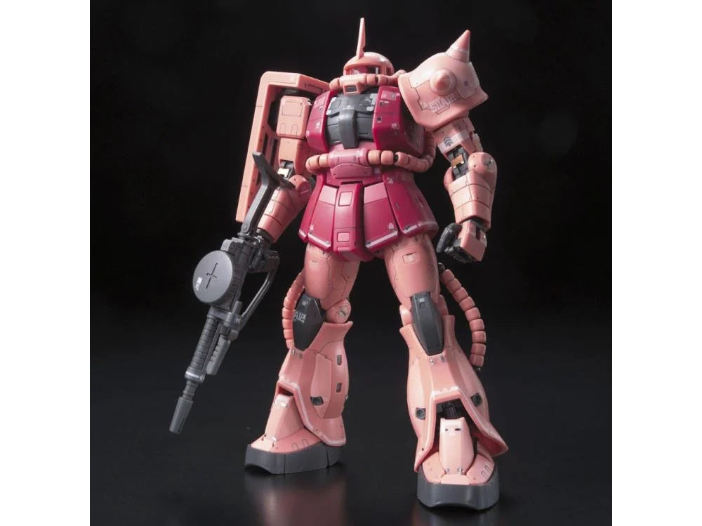 Mobile Suit Gundam RG MS-06S Char's Zaku II 1/144 Scale Model Kit