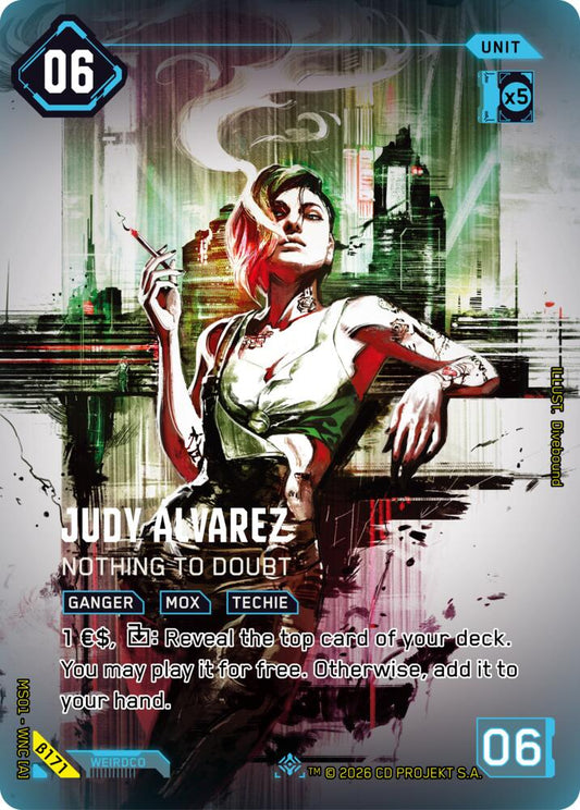 Judy Alvarez - Nothing to Doubt (ISecret) - Welcome to Night City - Beta