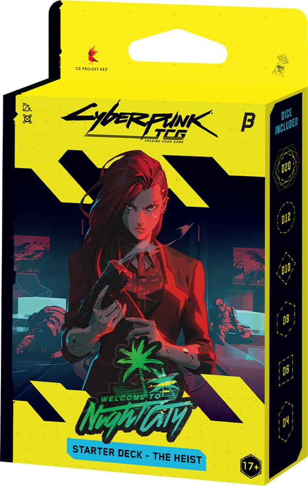 Cyberpunk TCG - Beta Starter Decks - The Heist & Embracing Power (2 Decks)