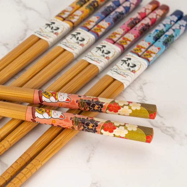 E Prize - 5 Piece Chopsticks Set Sakura