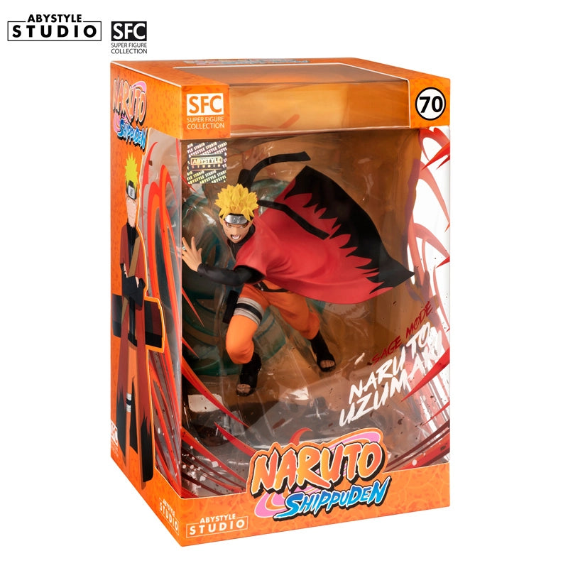 B Prize - Naruto Shippuden Naruto Sage 7.1" Tall Sfc Collectible