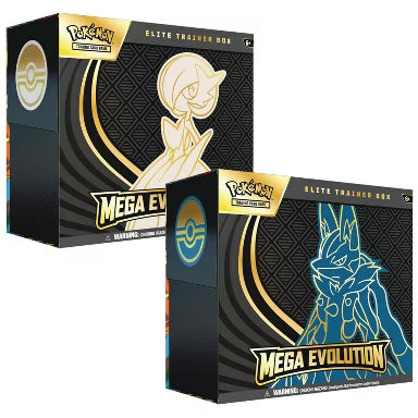 Pokemon Mega Evolutions Elite Trainer Box Set