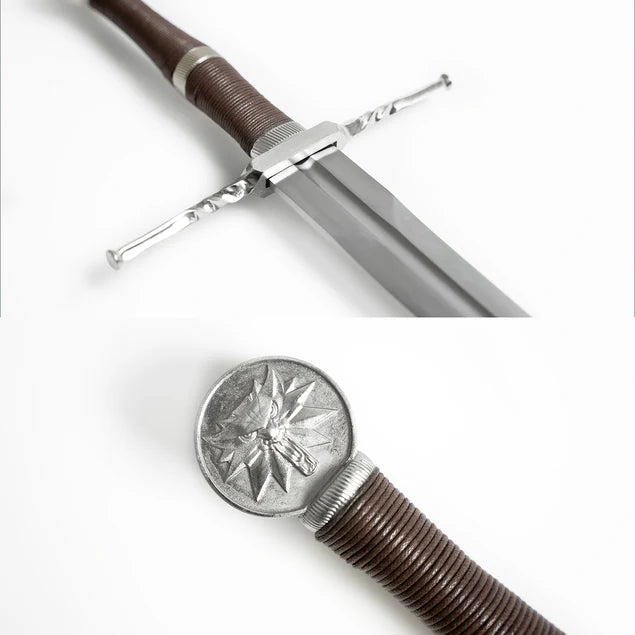 GERALT OF RIVIA'S STEEL SWORD (WOLF)