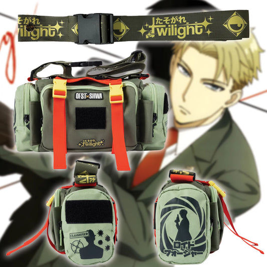 SHWA -  Loid Mini Duffle with Strap(Pre-Order) Patches Included