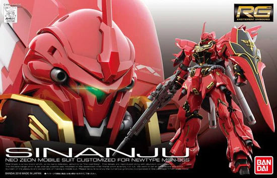 Gundam Unicorn RG 22 Sinanju 1/144 Scale Model Kit