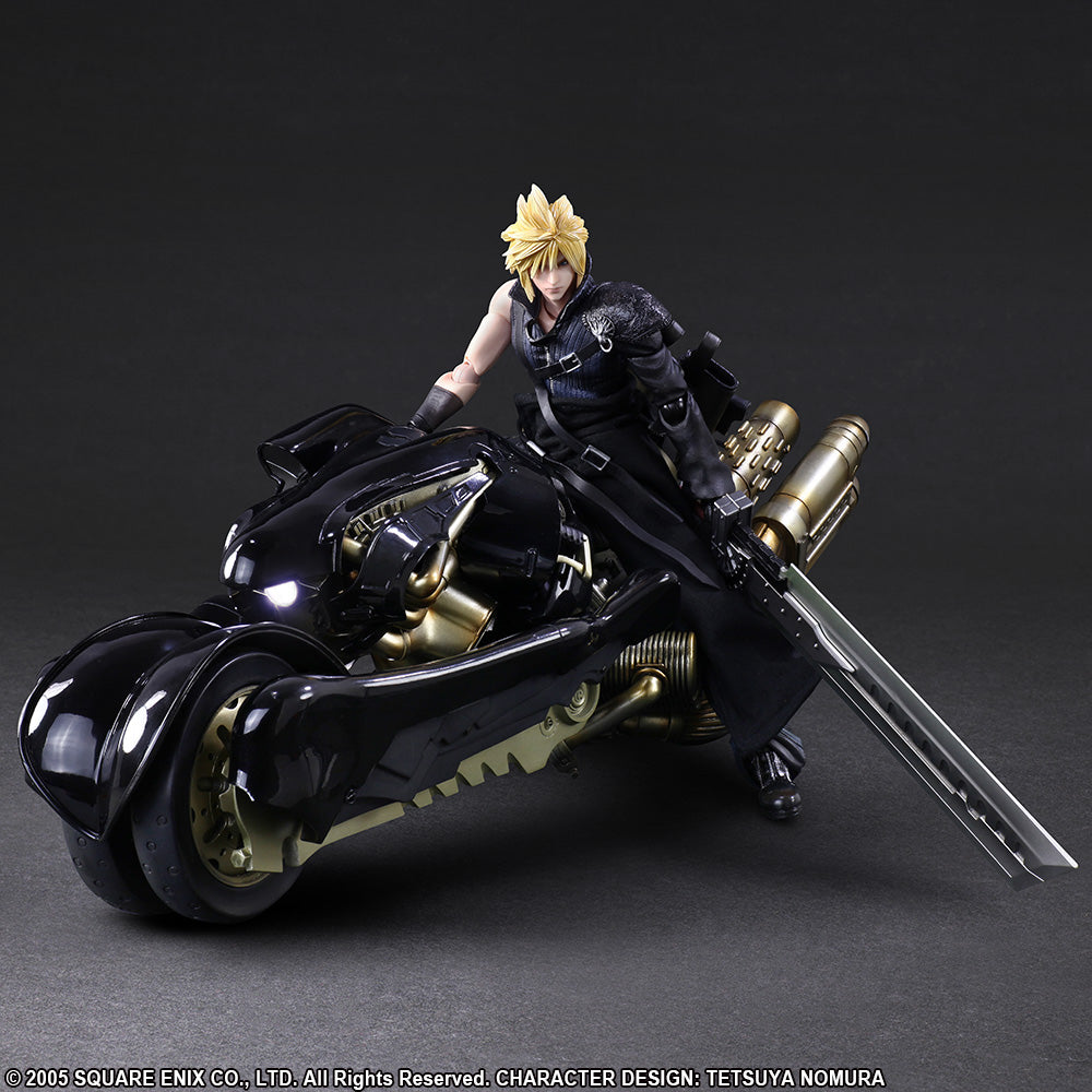 FINAL FANTASY® VII ADVENT CHILDREN PLAY ARTS KAI - Cloud Strife & Fenrir