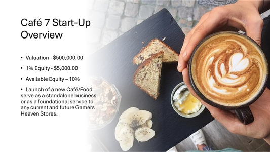 Cafe 7 LLC - Start Up 1% Equity