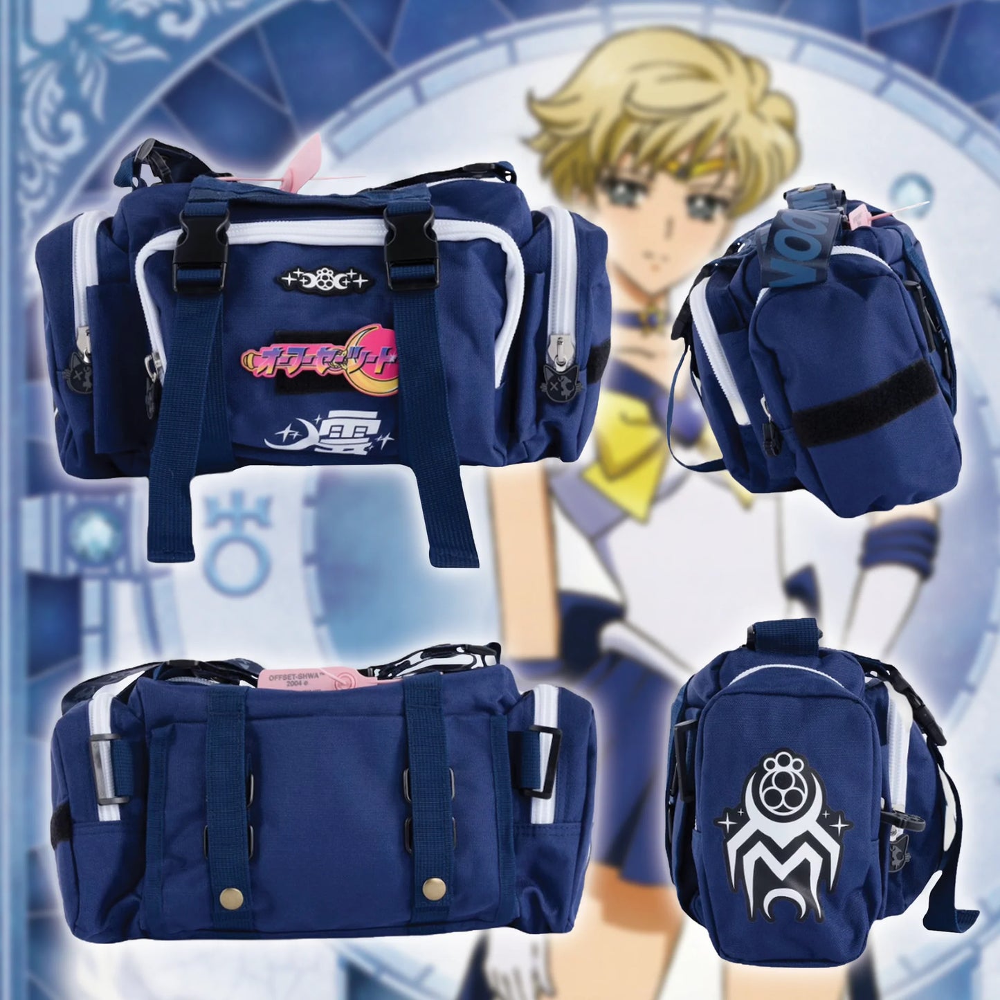 SHWA - Uranus Mini Duffle with Strap (Pre-Order) Patches Included