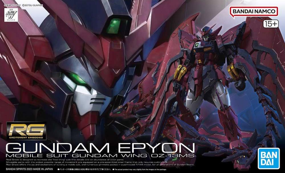 Gundam Wing RG Gundam Epyon 1/144 Scale Model Kit