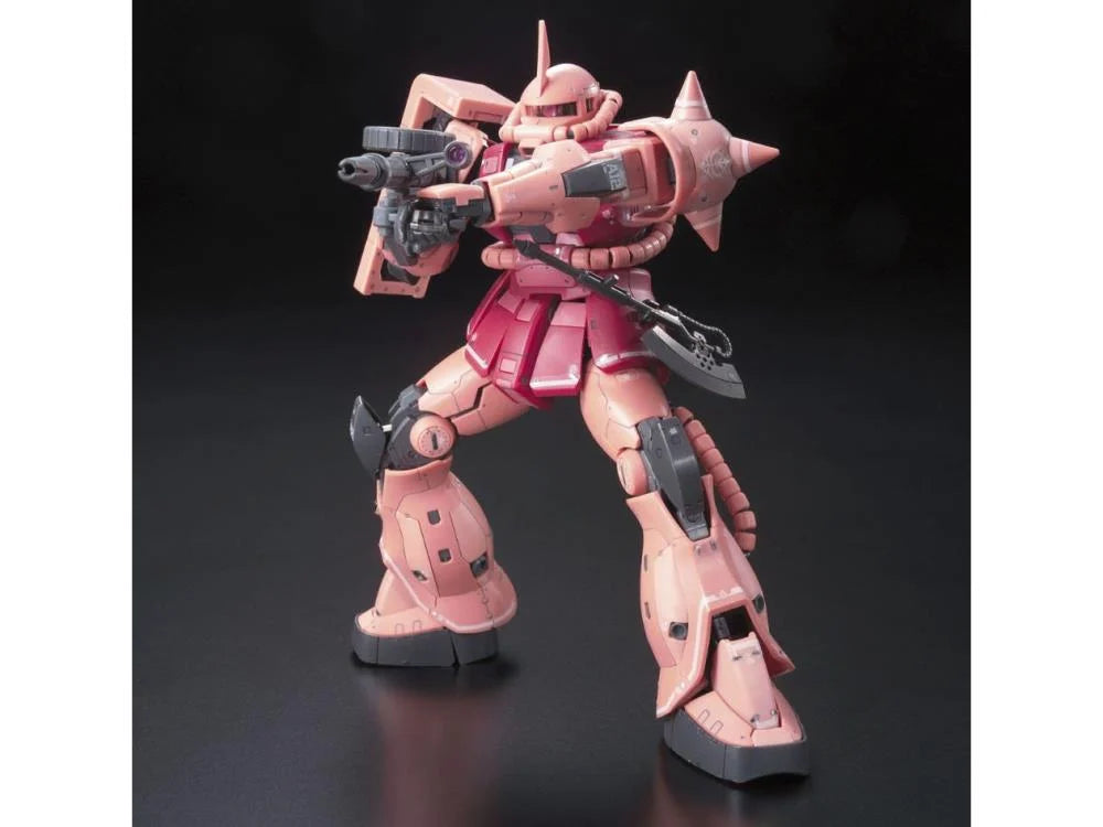 Mobile Suit Gundam RG MS-06S Char's Zaku II 1/144 Scale Model Kit