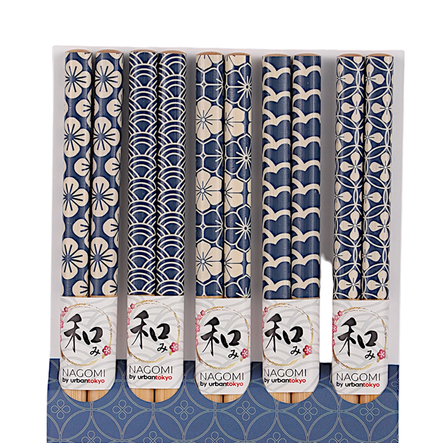 E Prize - 5 Piece Chopsticks Set Patterns