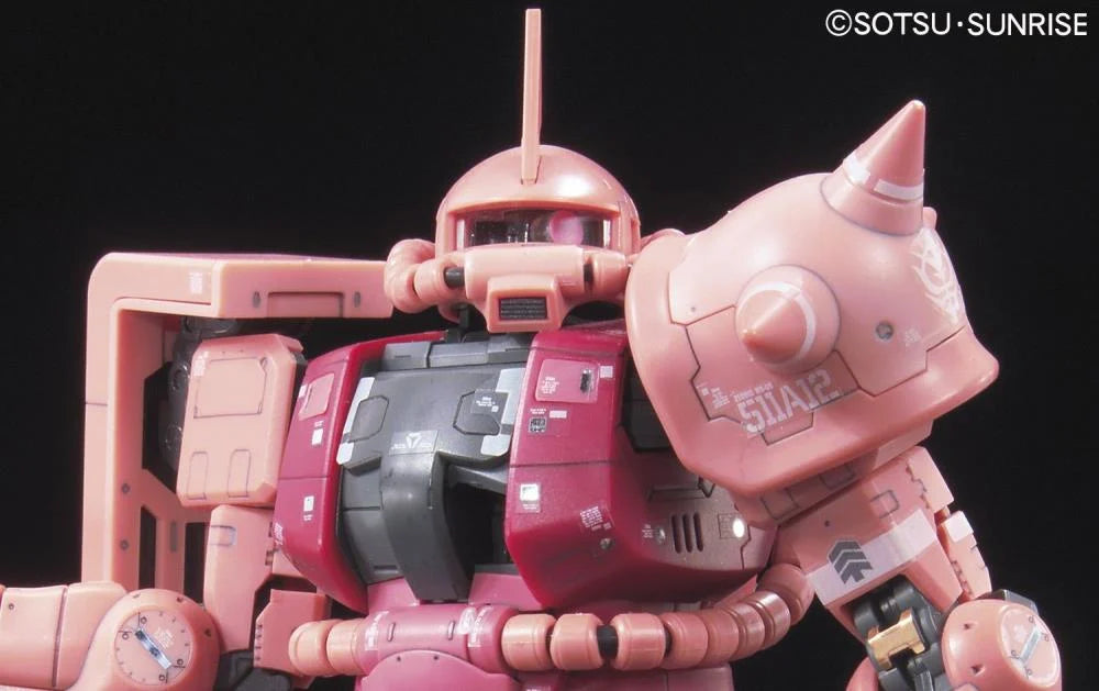 Mobile Suit Gundam RG MS-06S Char's Zaku II 1/144 Scale Model Kit