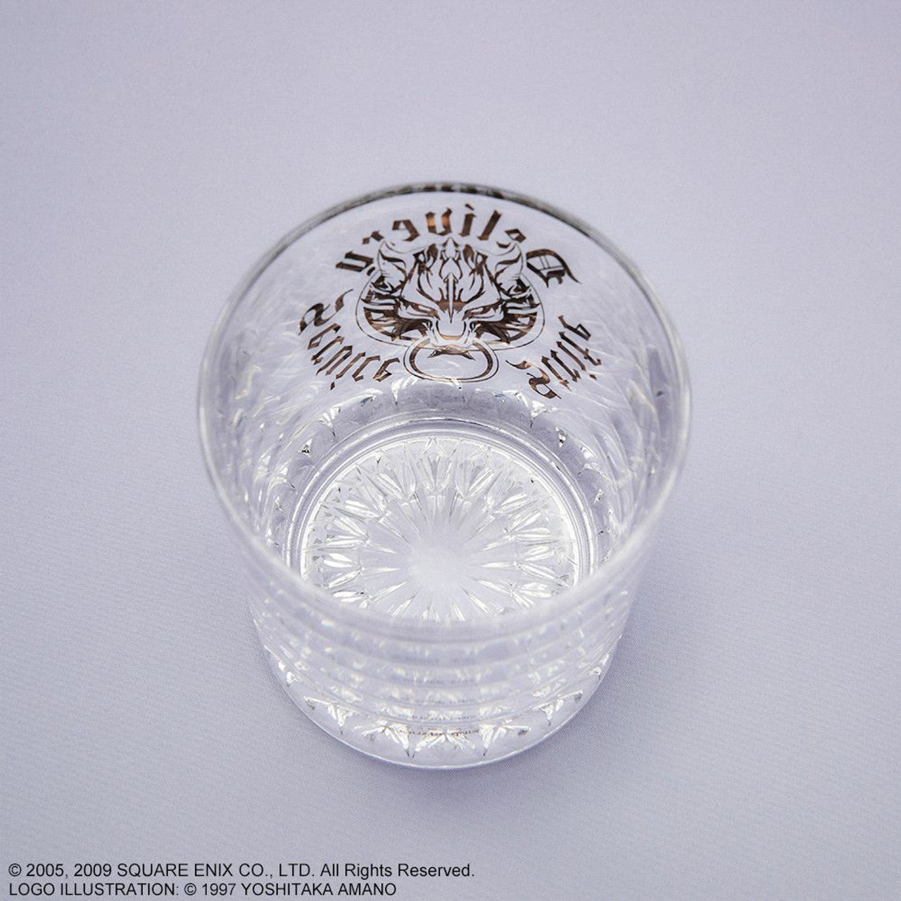 2X ENTRIES - FINAL FANTASY VII ADVENT CHILDREN GLASS & COASTER SET