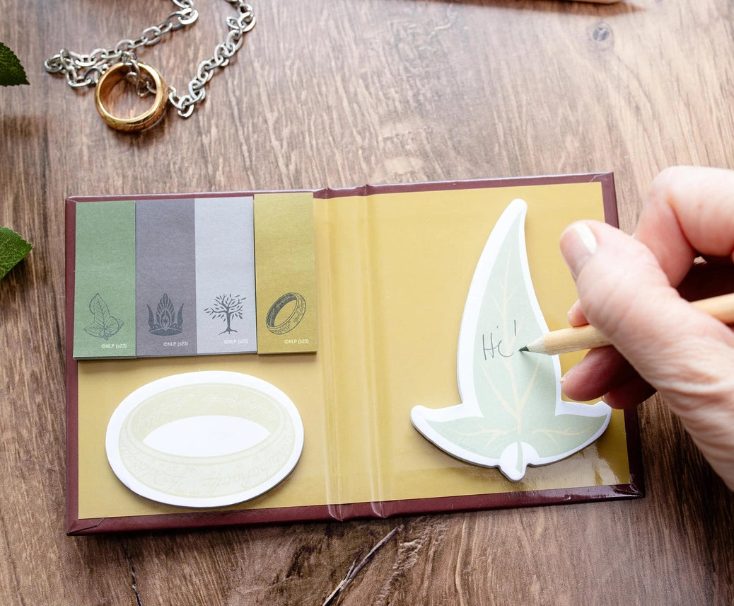 E Prize - Lotr Gondor Elven Text Sticky Note and Tab Set