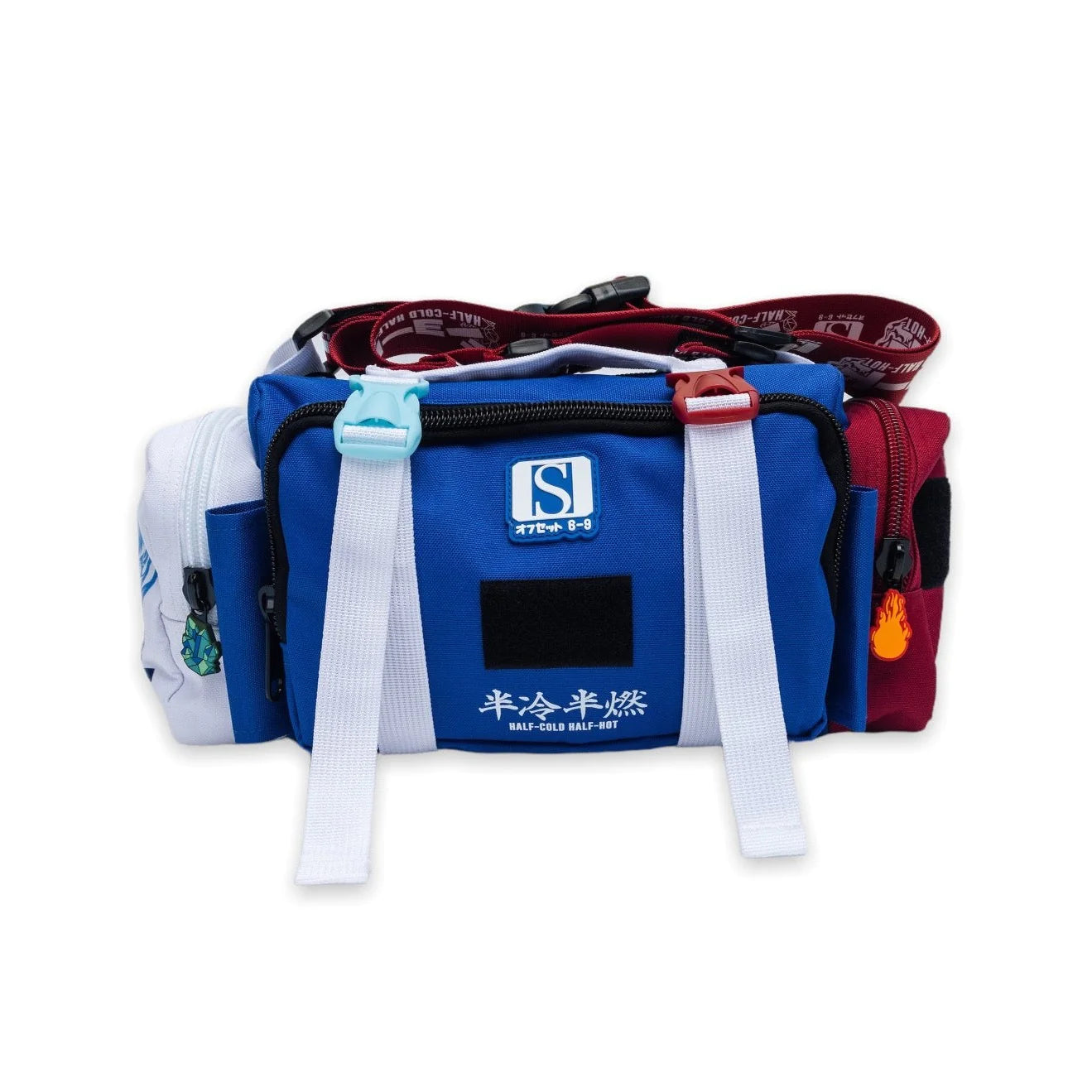 SHWA -  Todoroki Mini Duffle with Strap (Pre-Order) Patches Included