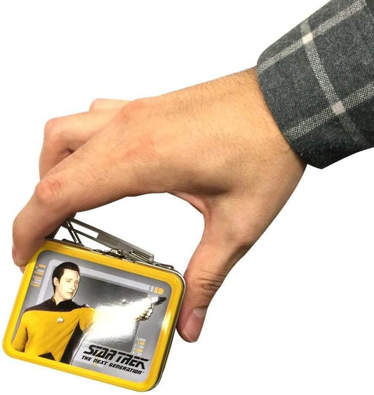 E Prize - Mystery Star Trek: the Next Generation Teeny Tin Mini Metal Lunchbox