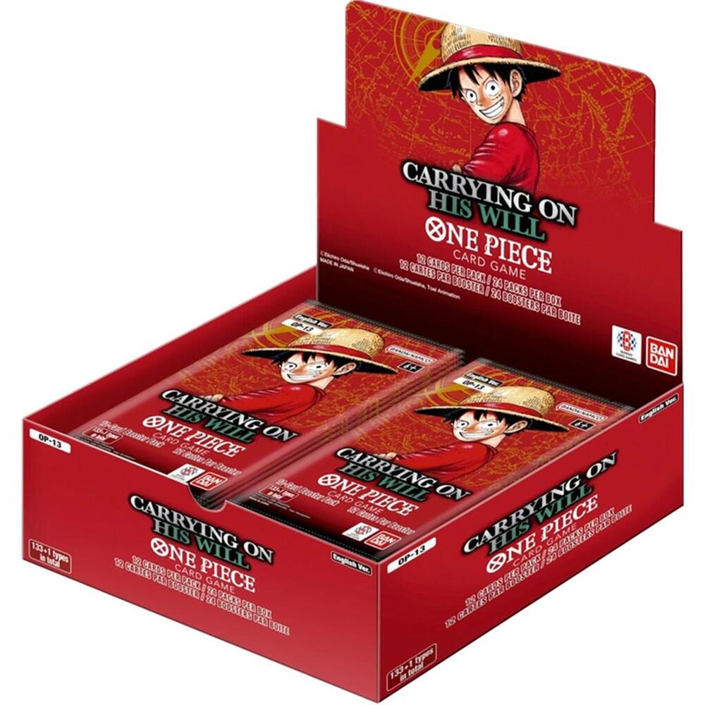 SS Prize - One Piece (OP13) - Carrying On His Will Booster Box (PRIZE ONLY)