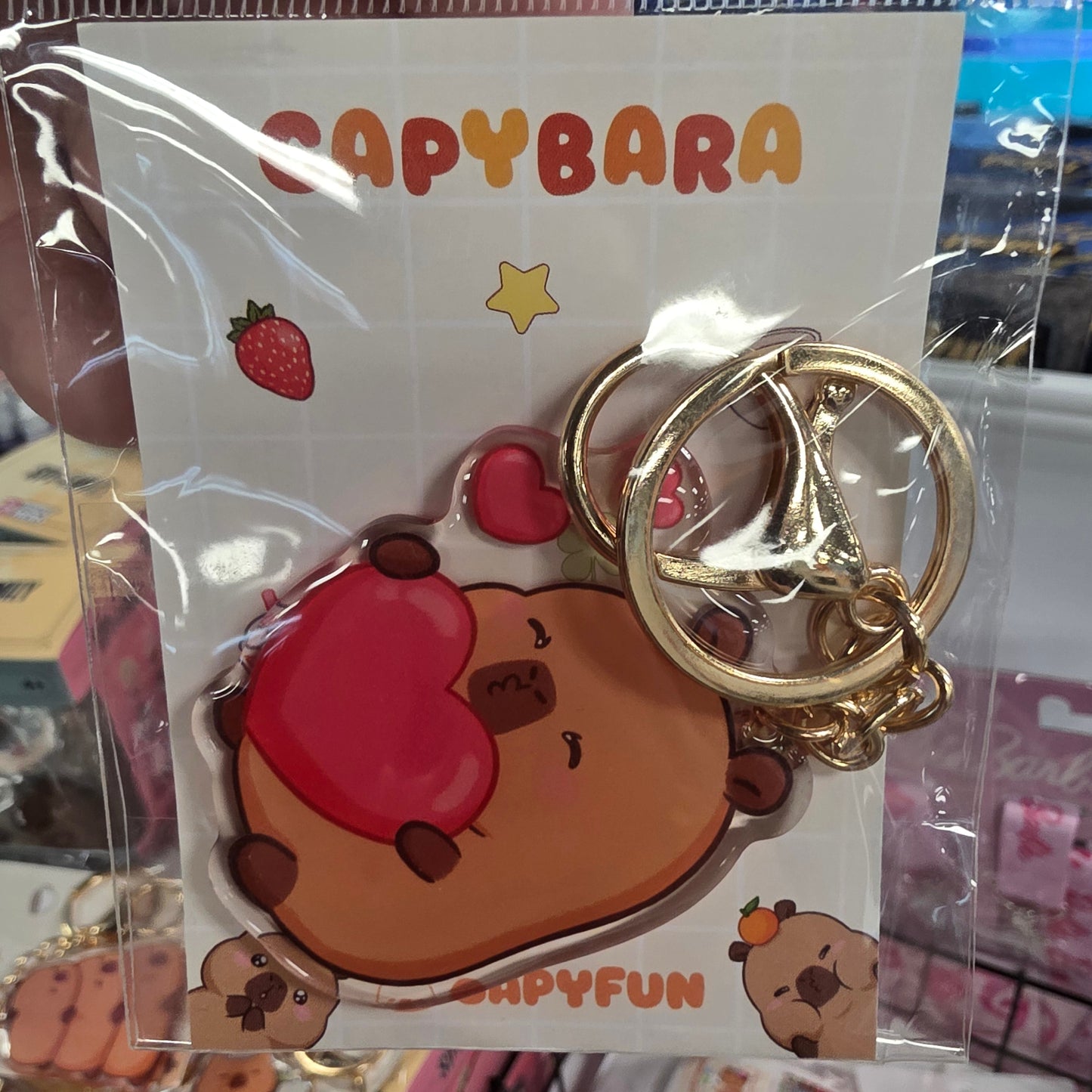 E Prize - Mystery Capybara KeyChain