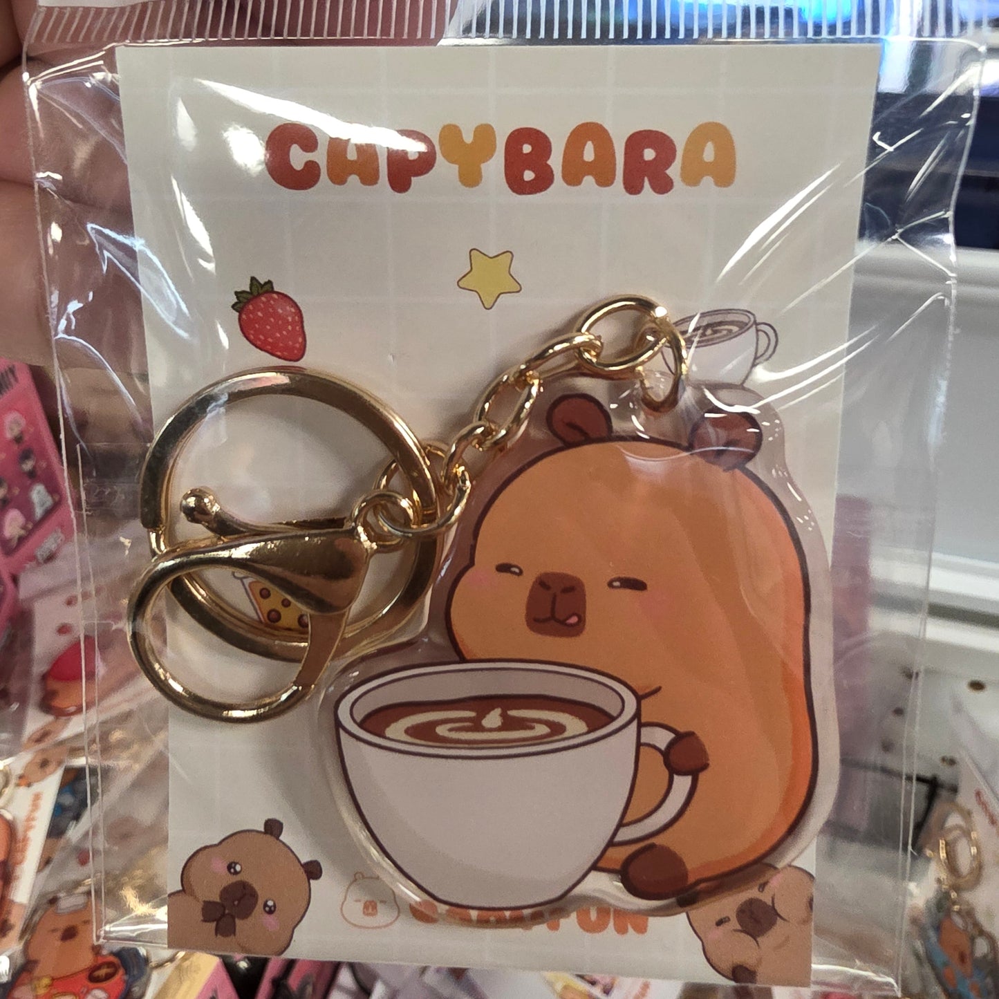 E Prize - Mystery Capybara KeyChain
