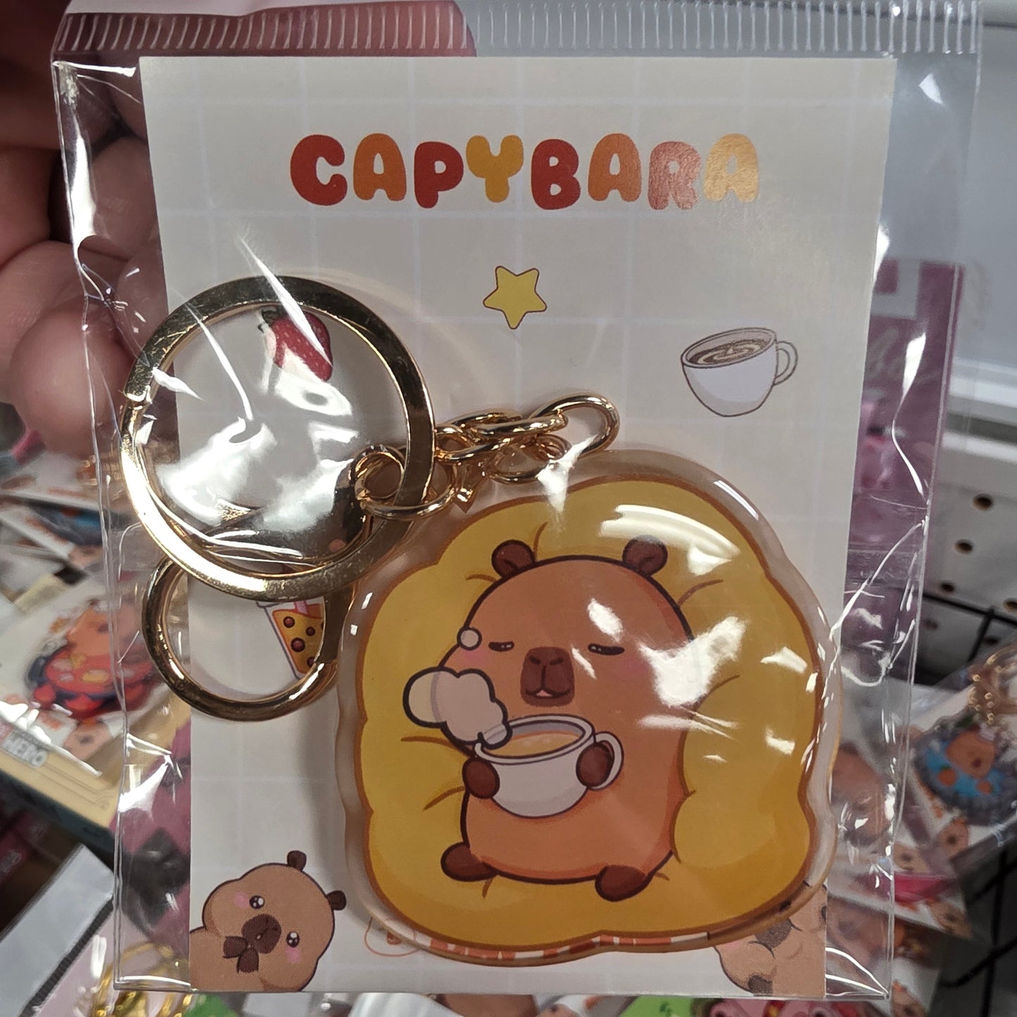 E Prize - Mystery Capybara KeyChain